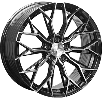 Felgi MONACO FF3 5x112 8.5x19 ET45 Gloss Black Polished