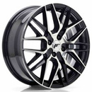 FELGI JAPAN RACING JR28 17x7 ET40 4x100 Gloss Black Machined Face