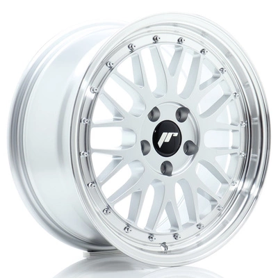 Felgi Japan Racing JR23 17x7.5 ET40 5x114.3 Hyper Silver w/ Machined Lip