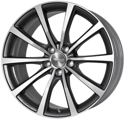 Felgi Brock B32 5x130 8.5x18 ET50 Himalaya Grey Polished