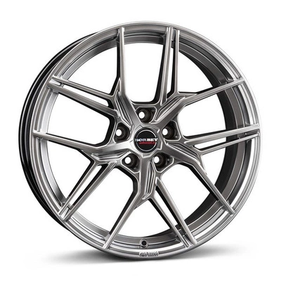 FELGI BORBET QX 5x114.3 8x19 ET40 Hyper Black Silver