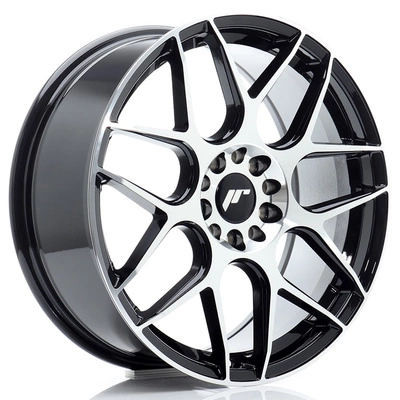 Felgi Japan Racing JR18 18x7.5 ET40 5x112/114 Black Machined Face