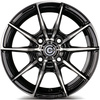 Felgi Carbonado SCOOTER 4x100/4x98 5.5x13 ET30 Black Front Polished