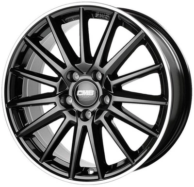 FELGI CMS C23 5x112 8x18 ET48 Diamond Rim Black Gloss