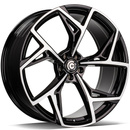 Felgi Carbonado BLASTER 5x112 9.5x22 ET25 Black Front Polished