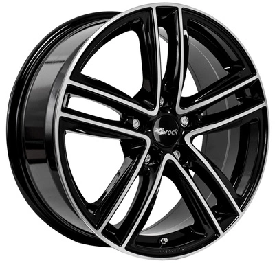 Felgi RC-Design RC27 5x105 7.5x17 ET44 Glossy Black Polished
