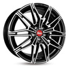 FELGI MAM B3 5x112 8.5x19 ET45 BLACK FRONT POLISH