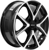 FELGI MONACO WHEELS CL2 4x108 7x17 ET25 Gloss Black Polished