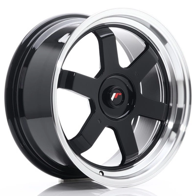 FELGI JAPAN RACING JR12 17x8 ET35 Blank Gloss Black