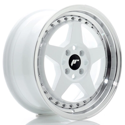 Felgi Japan Racing JR6 16x7 ET35 4x100 White w/Machined Lip