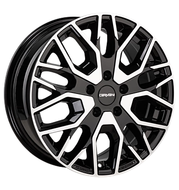 Felgi Carmani 20 LUDWIG HL 5x130 7.5x18 ET53 Black Polish