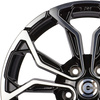 Felgi Carbonado EXPLODE 4x100 6.5x15 ET35 Black Front Polished