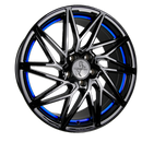 FELGI KESKIN KT20 5x112 8x18 ET45 BLACK PAINTED BLUE INSIDE