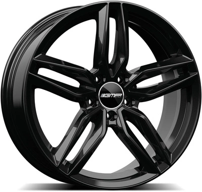 Felgi Gmp Italia Fasten 5x108 8x19 ET40 Glossy Black