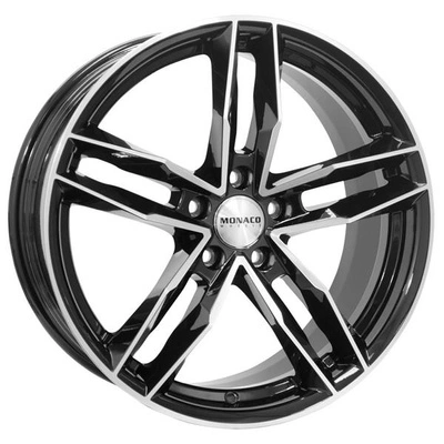 FELGI MONACO WHEELS RR8M 5x112 8.5x19 ET35 Gloss Black Polished