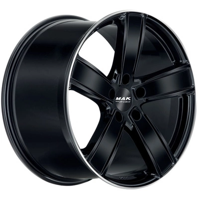 Felgi MAK TURISMO-D-FF 5x130 11.5x20 ET68 Gloss Black Mirror Ring