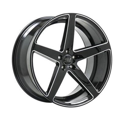 FELGI 1AV ZX9 5x118 10.5x22 ET42 Gloss Black Chamfer