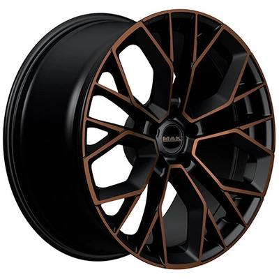 Felgi MAK STILO-D 5x112 10x21 ET38 Black & Bronze