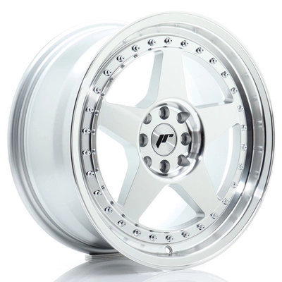 Felgi Japan Racing JR6 17x8 ET35 4x100/114 Silver Machined Face