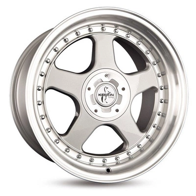 FELGI KESKIN KT1 4x100/108 8.5x17 ET35 SILVER LIP POLISH