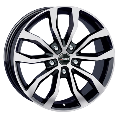 Felgi Autec Uteca 5x114.3 9.5x19 ET45 Black Polsihed