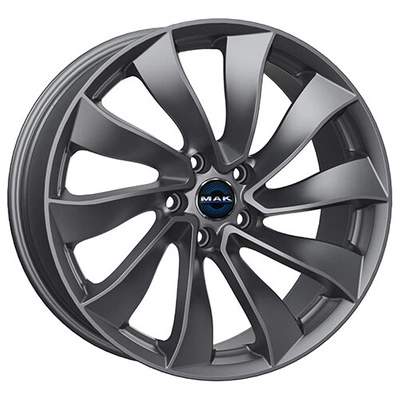 Felgi MAK SOLAR 5x114.3 9.5x20 ET45 Gloss Gun Metallic