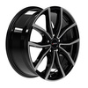 FELGI AUTEC VIDRA 5x108 7.5x19 ET42 Black Polished