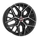 Felgi KESKIN KT25 5x108 8.5x20 ET40 Black Front Polish