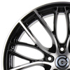 FELGI CARBONADO SHINE 5x120 8x18 ET30 Black Front Polished