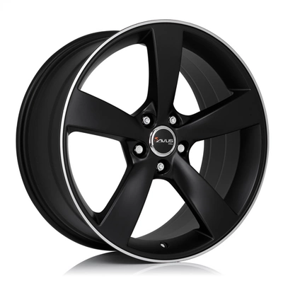 FELGI AVUS AF10 5x112 8x18 ET35 MATT BLACK POLISHED