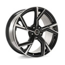 FELGI AVUS AF20 5x112 8x18 ET35 Black Polished