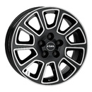 FELGI RIAL Transporter2 5x120 7x17 ET55 Diamond Black Front Polished