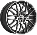 Felgi CMS C25 5x114 8.5x19 ET40 Black Polished