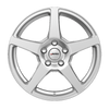Felgi Autec Valea 4x100 7x17 ET45 Brilliant Silver