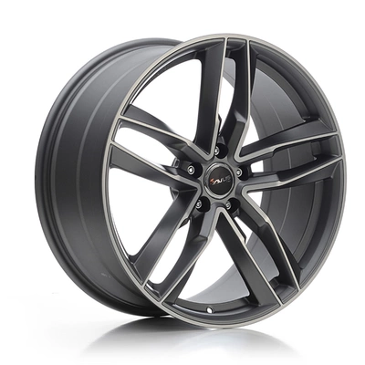 FELGI AVUS AF16 5x112 7.5x17 ET29 MATT ANTHRACITE POLISHED