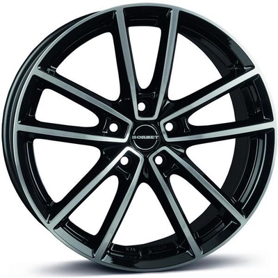 FELGI BORBET W 5x112 7x17 ET43 Black Polished Glossy