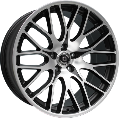 FELGI DIEWE FINA 5x108 10x22 ET35 Nero Machined