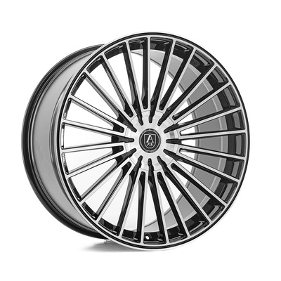 Felgi AXE EX50 5x118 8.5x20 ET35 Gloss Black Polished