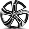 FELGI CARBONADO STRIKE 5x108 8x18 ET45 Black Front Polished
