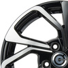 FELGI CARBONADO SWIFT 4x100 6.5x15 ET35 Black Front Polished
