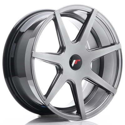 FELGI JAPAN RACING JR20 18x8.5 ET25-40 Blank Hyper Black