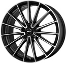 Felgi Brock B43 5x108 8.5x20 ET45 Glossy Black Polished