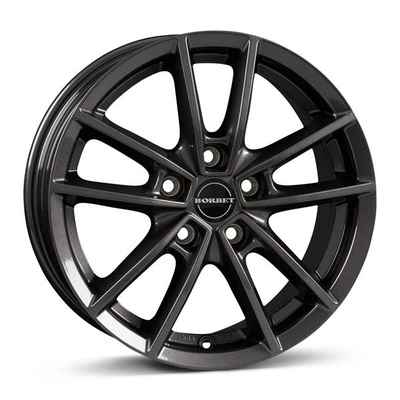 FELGI BORBET W 5x112 8x18 ET48 Mistral Anthracite Glossy