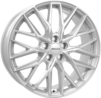 Felgi MONACO GPX 5x108 8x19 ET45 Silver