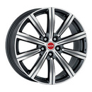 Felgi MAK BIRMINGHAM 5x120 9.5x22 ET49 Gun Met-Mirror Face