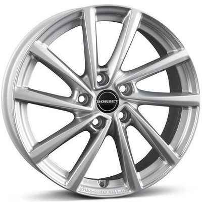 FELGI BORBET V 5x114.3 7x19 ET45 Crystal Silver