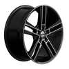 FELGI AUTEC RIAS 5x112 8.5x20 ET48 Black Metallic Polished