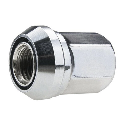 Nakrętka pływająca do felg aluminiowych, kół - M12x1,5 / Chrom - (zmieniająca rozstaw, ruchomy stożek) - Carbonado