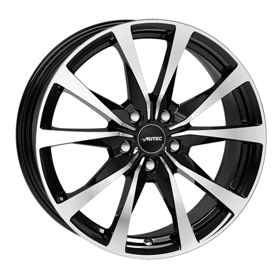 Felgi Autec Brixen 5x114.3 8x19 ET47 Black Polsihed