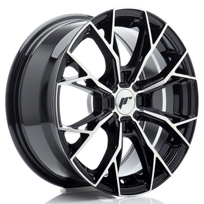 Felgi Japan Racing JR49 16x7 ET20-42 4H BLANK Gloss Black Machined Face